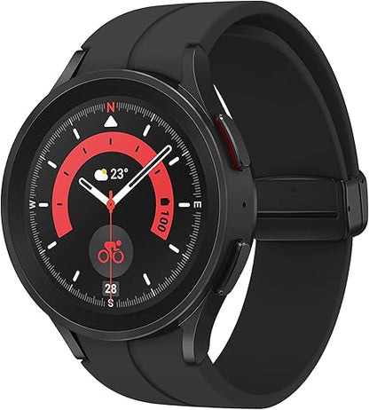 Watch 5 Pro: Premium GPS + Cellular Connectivity, Advanced Fitness & Health Tracking, Oxygen & ECG Monitoring, Water Resistance | 1-Year Warranty, 14-Day Hassle-Free Returns + Free Ear Buds