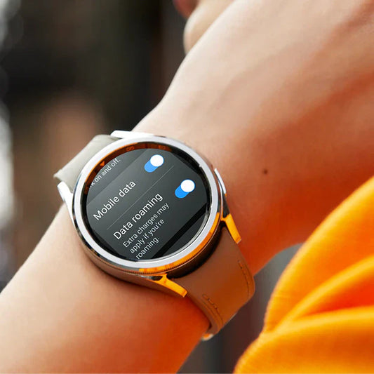 Watch6 Classic 40mm Bluetooth Smartwatch – Rotating Bezel, Personalized Heart Rate Zones, Advanced Sleep Coaching, Always-On Heart Monitor, BIA Sensor, Find My Phone, Large Display, Water & Dust Resistant, IMPORTED + FREE AIRPODS
